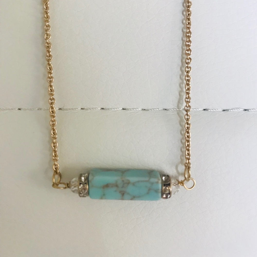 Turquoise Marble Necklace